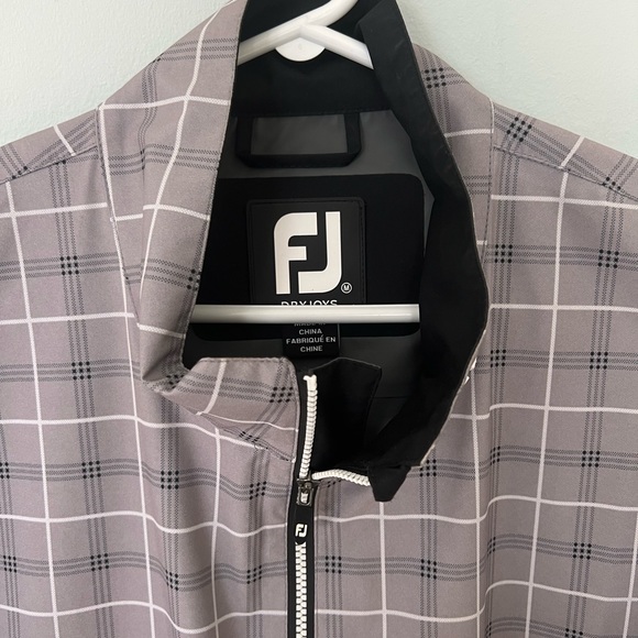 Footjoy Water Repellent Mens Golf Shell Jacket - Picture 3 of 5